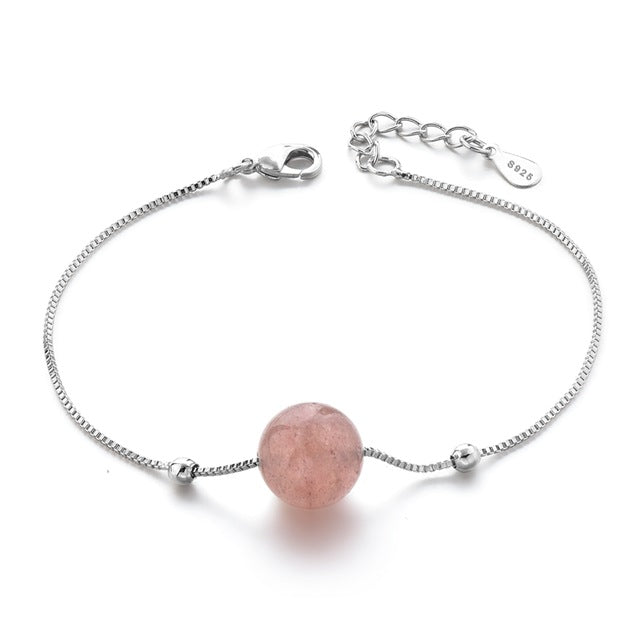 Pink Rosary Cuff Bracelet