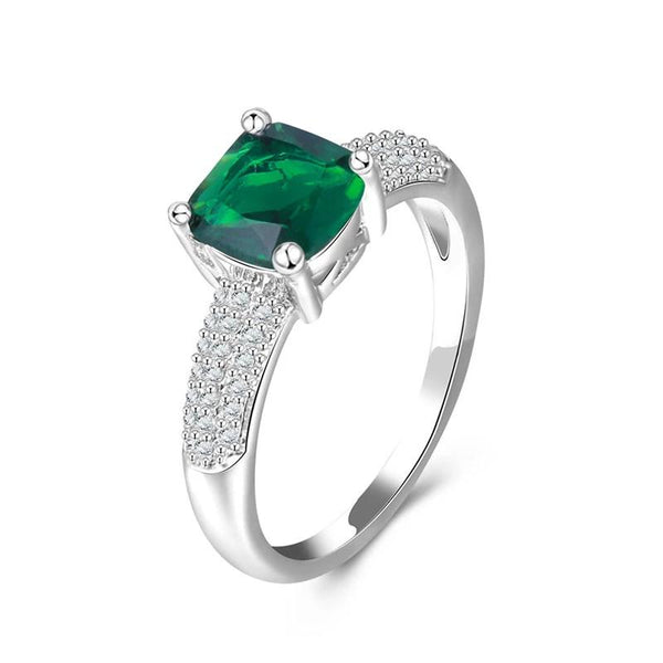 Green Stone Ring