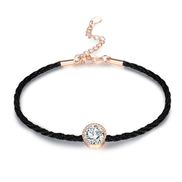 Black/Red Rope Bracelet