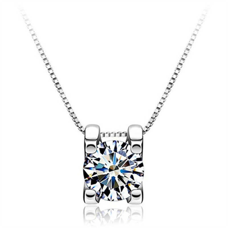 Purple/White Color Cubic Zirconia