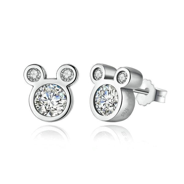 Cubic Zirconia Cartoon Earrings