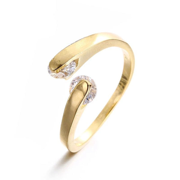 Designer Gold color Adjustable Rings