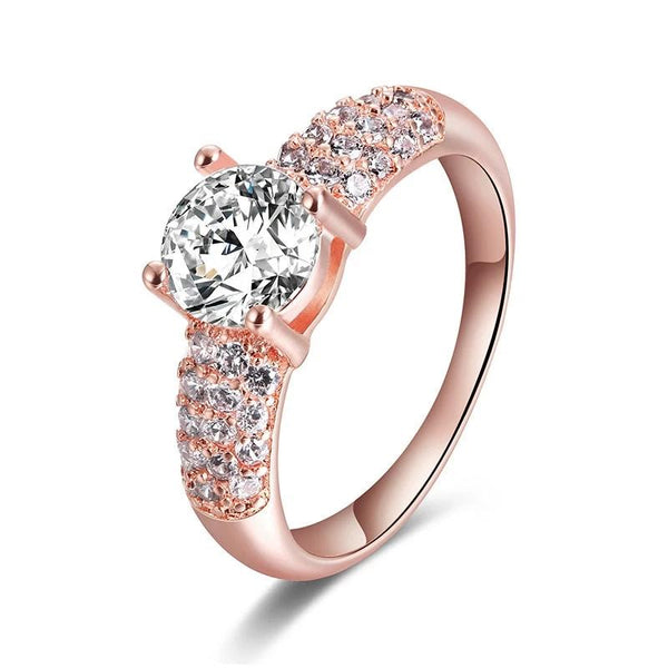 Fine Rose Gold Color Ring